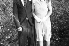 056: James Mulrooney and Elizabeth Rodgers wedding. (1942) [courtesy of Albert Walsh]  - James son of Patrick Mulrooney &amp;amp; Anastasia Walsh; Elizabeth from Merasheen.